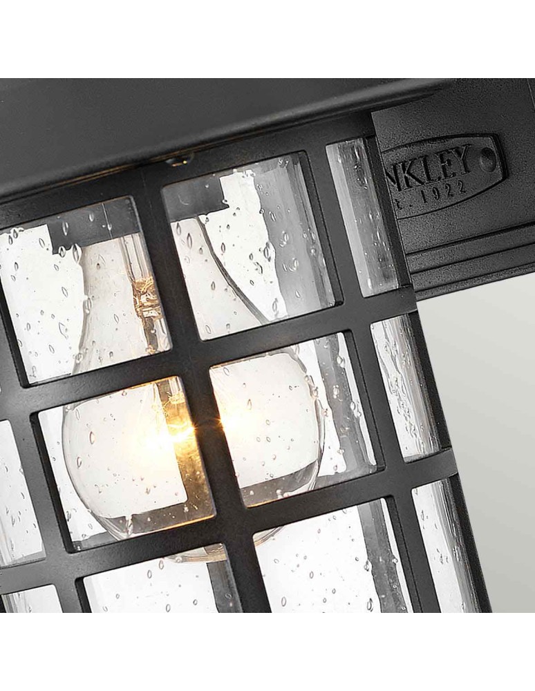 Elstead Lighting Mała latarnia naścienna Freeport - 1 źródło światła - Teksturowana czerń IP44 HK-FREEPORT2-S-TBK