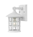 Outdoor wall lamps - Elstead Lighting Freeport small wall lantern - 1 light source - Textured white IP44 HK-FREEPORT2-S-TWH - product 1