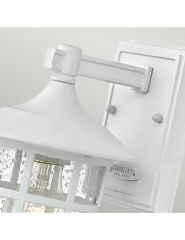 Elstead Lighting Mała latarnia naścienna Freeport - 1 źródło światła - Teksturowana biel IP44 HK-FREEPORT2-S-TWH - produkt 2