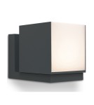 Outdoor wall lamps - Lutec CUBA Standing LED Gray 5193803118 - product 2