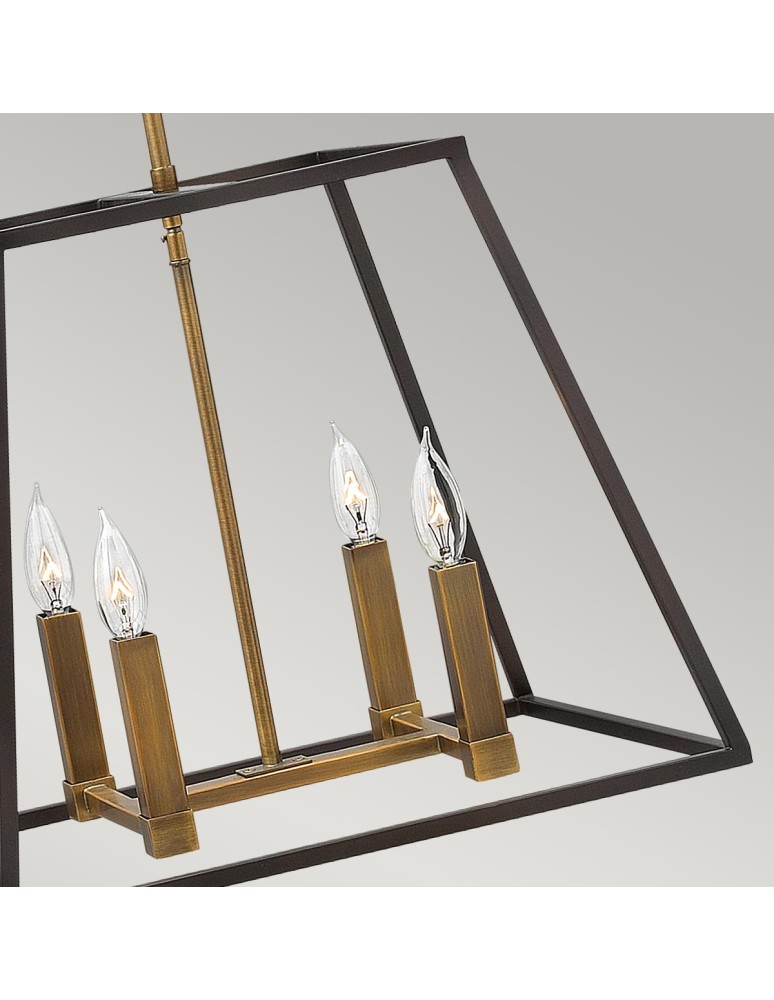 Elstead Lighting Lampa wisząca / Żyrandol Fulton - 4 źródła światła HK-FULTON-4P