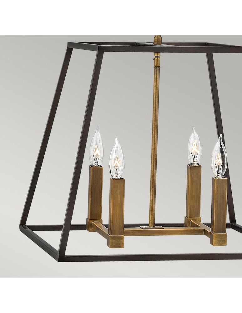 Elstead Lighting Lampa wisząca / Żyrandol Fulton - 4 źródła światła HK-FULTON-4P