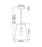 Pendant lamps - Elstead Lighting Fulton pendant lamp - 1 light source HK-FULTON-P. - product 4