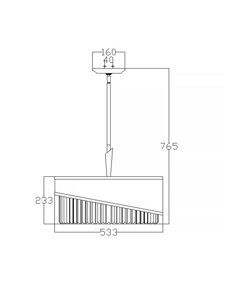Pendant lamps - Elstead Lighting Gigi pendant lamp - 3 light sources HK-GIGI-3P - product kolory-swiatla.pl 2
