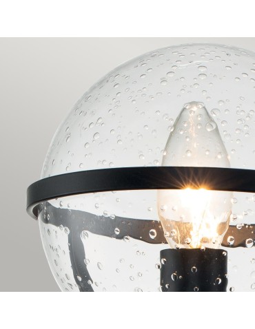 Elstead Lighting Hollis wall lamp - 1 light source - Black IP44 HK-HOLLIS1-C-BK-BATH - product 2