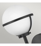 Elstead Lighting Kinkiet Hollis - 1 źródło światła - Czarny IP44 HK-HOLLIS1-O-BK-BATH