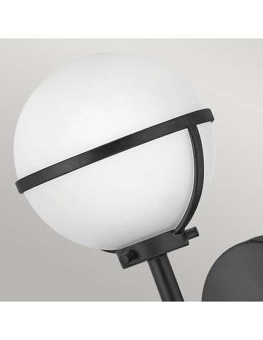 Elstead Lighting Hollis wall lamp - 1 light source - Black IP44 HK-HOLLIS1-O-BK-BATH - product 2