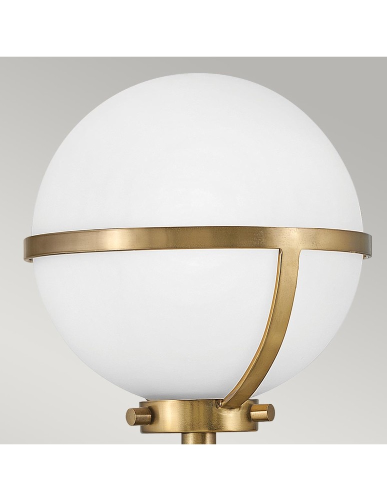 Bathroom wall lamps - Elstead Lighting Hollis wall lamp - 1 light source - Old brass IP44 HK-HOLLIS1-O-HB-BATH - product kolory-swiatla.pl 2