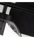 Bathroom wall lamps - Elstead Lighting Hollis wall lamp - 2 light sources - Black IP44 HK-HOLLIS2-C-BK-BATH - product 3