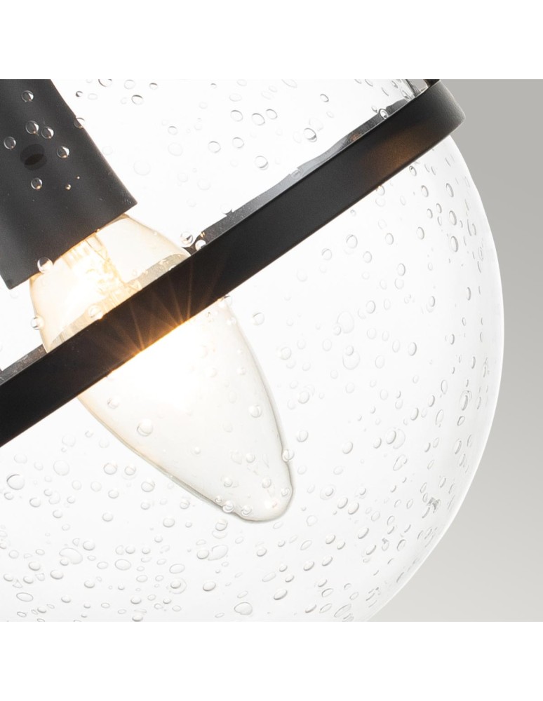Bathroom wall lamps - Elstead Lighting Hollis wall lamp - 2 light sources - Black IP44 HK-HOLLIS2-C-BK-BATH - product kolory-swiatla.pl 4