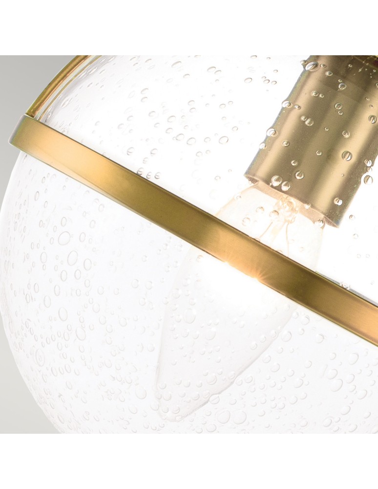 Bathroom wall lamps - Elstead Lighting Hollis wall lamp - 2 light sources - Old brass IP44 HK-HOLLIS2-C-HB-BATH - product kolory-swiatla.pl 4