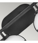 Elstead Lighting Kinkiet Hollis - 2 źródła światła - Czarny IP44 HK-HOLLIS2-O-BK-BATH