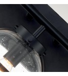 Elstead Lighting Kinkiet Hollis - 3 źródła światła - Czarny IP44 HK-HOLLIS3-C-BK-BATH