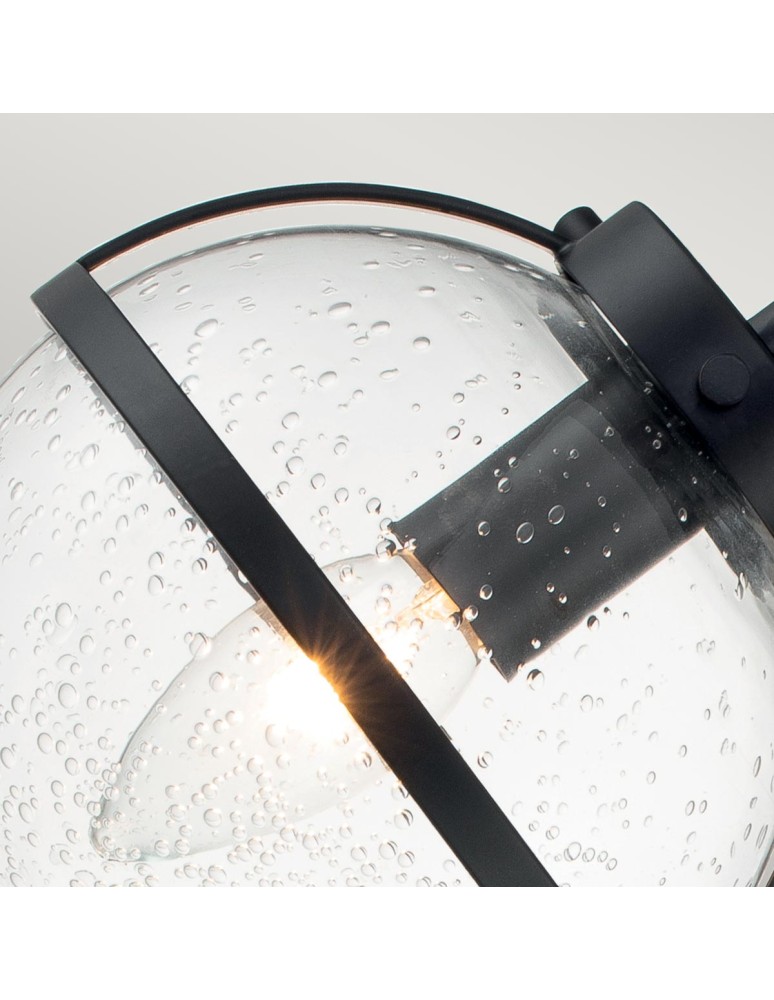 Elstead Lighting Kinkiet Hollis - 3 źródła światła - Czarny IP44 HK-HOLLIS3-C-BK-BATH