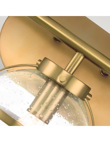 Elstead Lighting Hollis wall lamp - 3 light sources - Old brass IP44 HK-HOLLIS3-C-HB-BATH - product 2