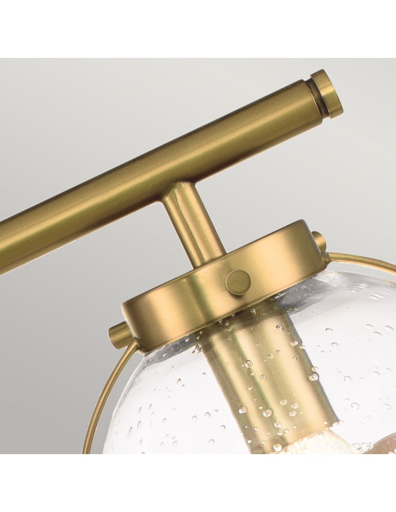 Bathroom wall lamps - Elstead Lighting Hollis wall lamp - 3 light sources - Old brass IP44 HK-HOLLIS3-C-HB-BATH - product kolory-swiatla.pl 3