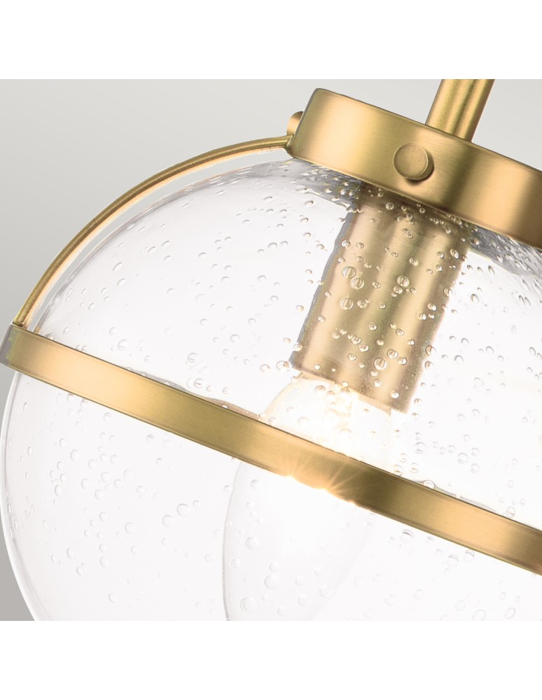 Elstead Lighting Kinkiet Hollis - 3 źródła światła - Stary mosiądz IP44 HK-HOLLIS3-C-HB-BATH