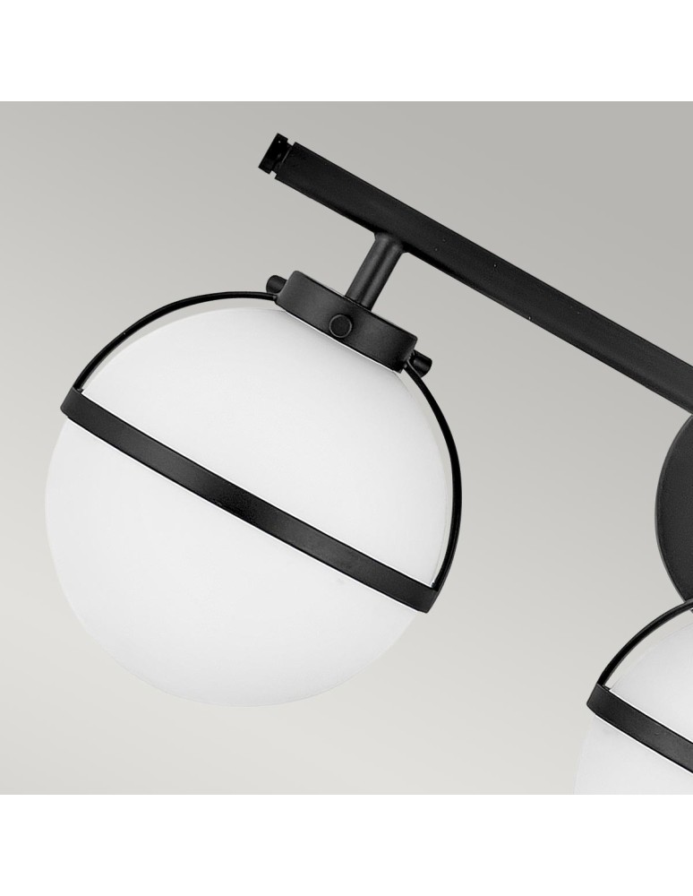 Elstead Lighting Kinkiet Hollis - 3 źródła światła - Czarny IP44 HK-HOLLIS3-O-BK-BATH