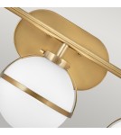 Bathroom wall lamps - Elstead Lighting Hollis wall lamp - 3 light sources - Old brass IP44 HK-HOLLIS3-O-HB-BATH - product 2