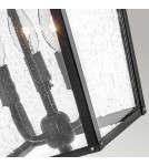 Elstead Lighting Duża latarnia naścienna Huntersfield - 3 źródła światła IP44 HK-HUNTERSFIELD2-L-BK Elstead Lighting Duża latarnia naścienna Huntersfield - 3 źródła światła IP44 HK-HUNTERSFIELD2-L-BK