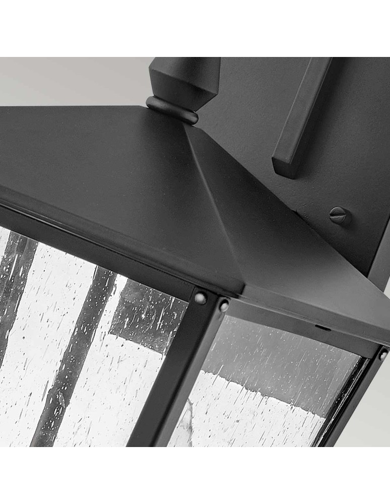 Outdoor wall lamps - Elstead Lighting Huntersfield medium wall lantern - 2 light sources IP44 HK-HUNTERSFIELD2-M-BK - product kolory-swiatla.pl 3