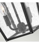 Outdoor wall lamps - Elstead Lighting Huntersfield medium wall lantern - 2 light sources IP44 HK-HUNTERSFIELD2-M-BK - product 4