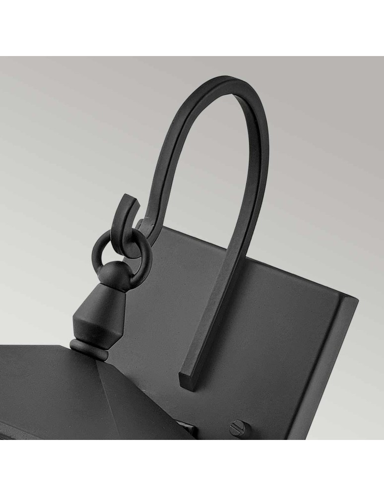 Outdoor wall lamps - Elstead Lighting Huntersfield small wall lantern - 1 light source IP44 HK-HUNTERSFIELD2-S-BK - product kolory-swiatla.pl 2
