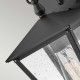 Elstead Lighting Mała latarnia naścienna Huntersfield - 1 źródło światła IP44 HK-HUNTERSFIELD2-S-BK