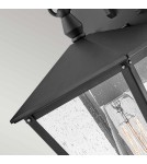 Outdoor wall lamps - Elstead Lighting Huntersfield small wall lantern - 1 light source IP44 HK-HUNTERSFIELD2-S-BK - product 3