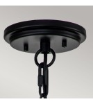 Outdoor pendant lamps - Elstead Lighting Huntersfield large pendant lantern - 3 light sources IP44 HK-HUNTERSFIELD8-L-BK - product 2