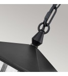 Outdoor pendant lamps - Elstead Lighting Huntersfield large pendant lantern - 3 light sources IP44 HK-HUNTERSFIELD8-L-BK - product 3