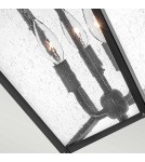 Outdoor pendant lamps - Elstead Lighting Huntersfield large pendant lantern - 3 light sources IP44 HK-HUNTERSFIELD8-L-BK - product 4