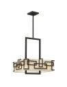 Elstead Lighting Lanza pendant lamp - 3 light sources - Oil-rubbed bronze HK-LANZA-P-L