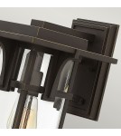 Elstead Lighting Średnia latarnia naścienna Manhattan - 1 źródło światła IP44 HK-MANHATTAN2-M