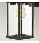 Elstead Lighting Średnia latarnia naścienna Manhattan - 1 źródło światła IP44 HK-MANHATTAN2-M