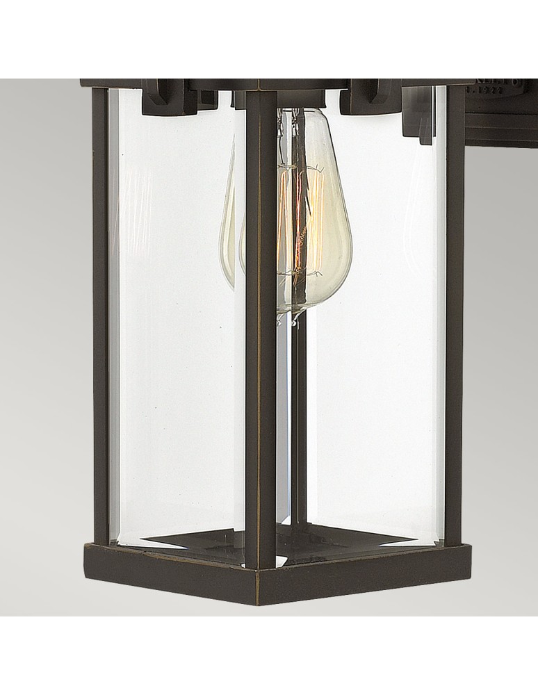 Outdoor wall lamps - Elstead Lighting Manhattan medium wall lantern - 1 light source IP44 HK-MANHATTAN2-M - product kolory-swiatla.pl 4