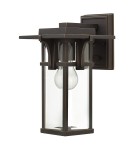 Outdoor wall lamps - Elstead Lighting Manhattan small wall lantern - 1 light source IP44 HK-MANHATTAN2-S - product 1