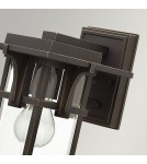 Outdoor wall lamps - Elstead Lighting Manhattan small wall lantern - 1 light source IP44 HK-MANHATTAN2-S - product 2