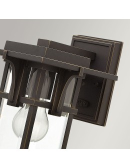 Elstead Lighting Manhattan small wall lantern - 1 light source IP44 HK-MANHATTAN2-S - product 2