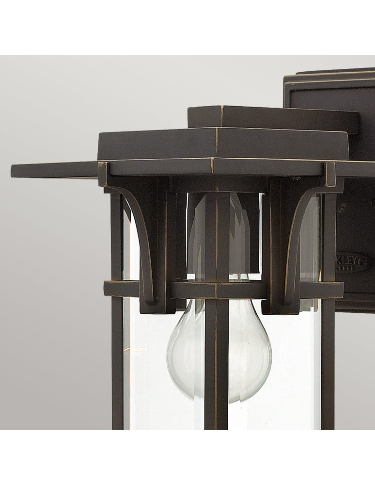 Outdoor wall lamps - Elstead Lighting Manhattan small wall lantern - 1 light source IP44 HK-MANHATTAN2-S - product kolory-swiatla.pl 3