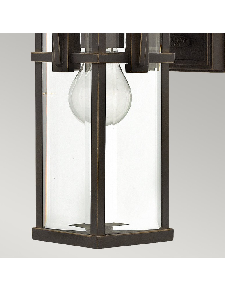 Outdoor wall lamps - Elstead Lighting Manhattan small wall lantern - 1 light source IP44 HK-MANHATTAN2-S - product kolory-swiatla.pl 4
