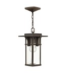 Outdoor pendant lamps - Elstead Lighting Manhattan pendant lantern - 1 light source IP23 HK-MANHATTAN8-S - product 1