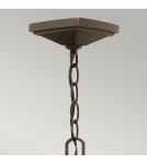 Outdoor pendant lamps - Elstead Lighting Manhattan pendant lantern - 1 light source IP23 HK-MANHATTAN8-S - product 2