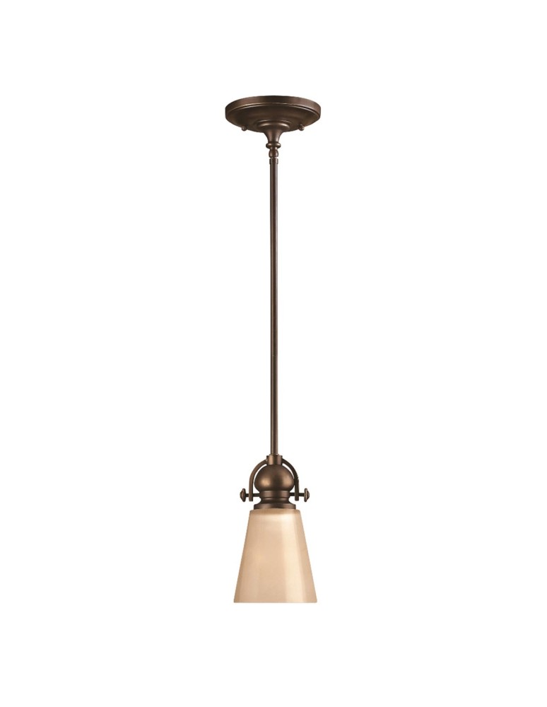 Pendant lamps - Elstead Lighting Mayflower small pendant lamp - 1 light source HK-MAYFLOWER-P-A - product kolory-swiatla.pl 1