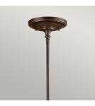 Elstead Lighting Mała lampa wisząca Mayflower - 1 źródło światła HK-MAYFLOWER-P-A