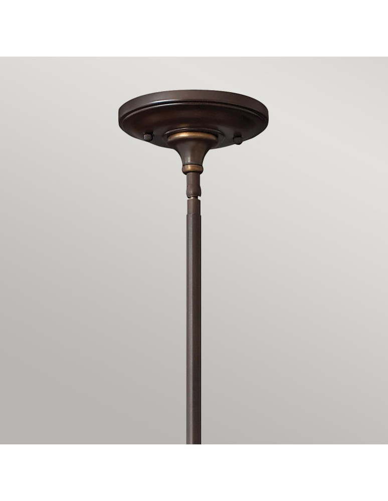 Elstead Lighting Mała lampa wisząca Mayflower - 1 źródło światła HK-MAYFLOWER-P-B