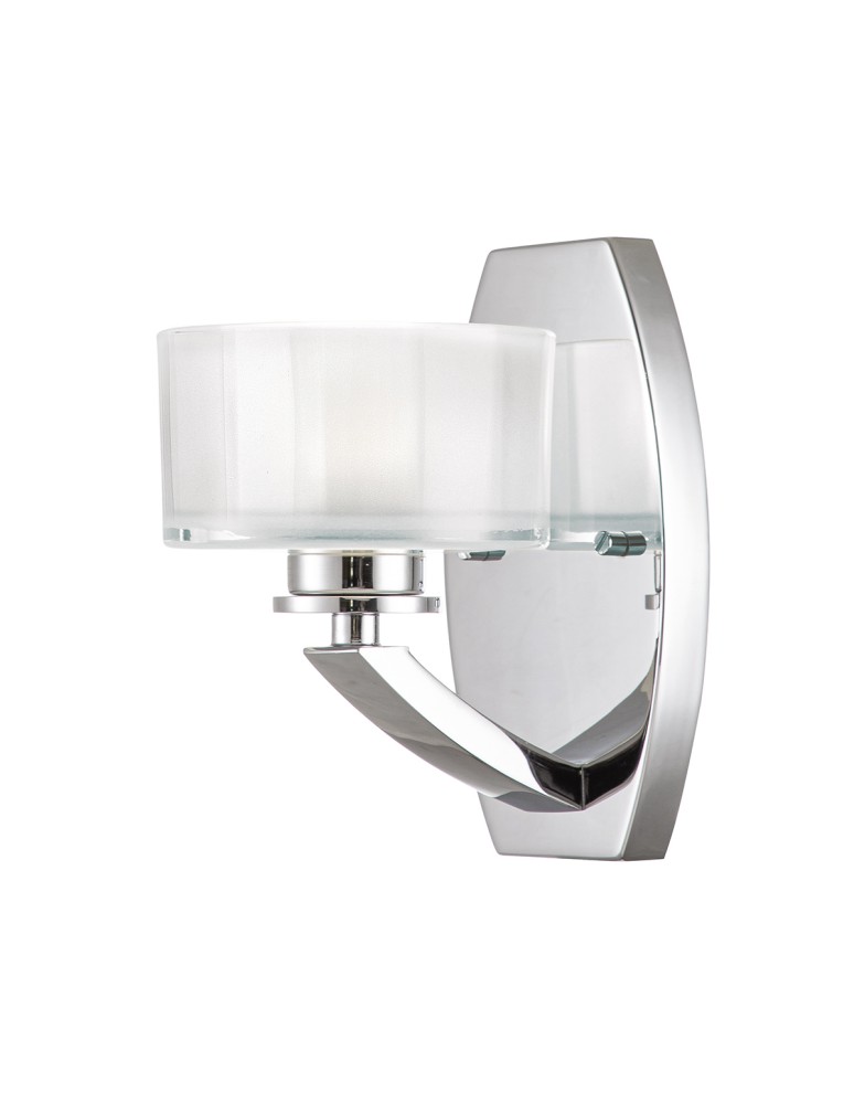 Bathroom wall lamps - Elstead Lighting Meridian wall lamp - 1 light source - Polished chrome IP44 HK-MERIDIAN1-BATH-PC - product kolory-swiatla.pl 1