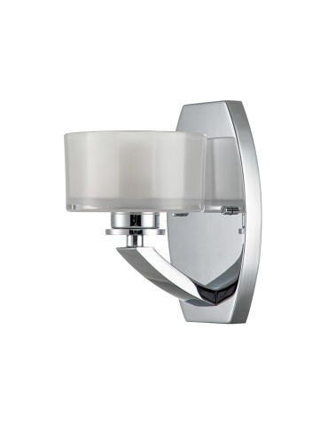 Elstead Lighting Kinkiet Meridian - 1 źródło światła - Polerowany chrom IP44 HK-MERIDIAN1-BATH-PC - produkt 2