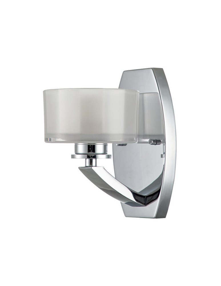 Elstead Lighting Kinkiet Meridian - 1 źródło światła - Polerowany chrom IP44 HK-MERIDIAN1-BATH-PC
