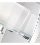 Bathroom wall lamps - Elstead Lighting Meridian wall lamp - 1 light source - Polished chrome IP44 HK-MERIDIAN1-BATH-PC - product 3